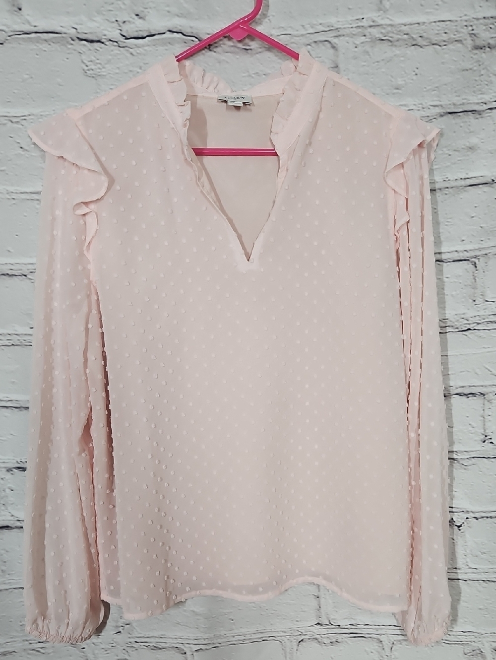J Crew Chiffon Blouse